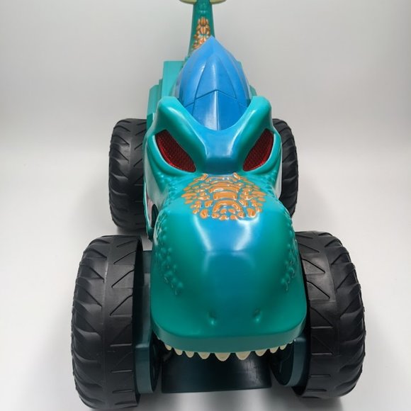 Hot Wheels Toys Hot Wheels Car Chomping Mega Wrex Monster Truck Toy Wlights Sound Poshmark